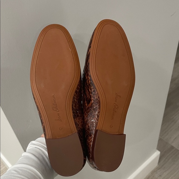 Sam Edelman Brown Snake Pattern Loafers - Picture 4 of 4